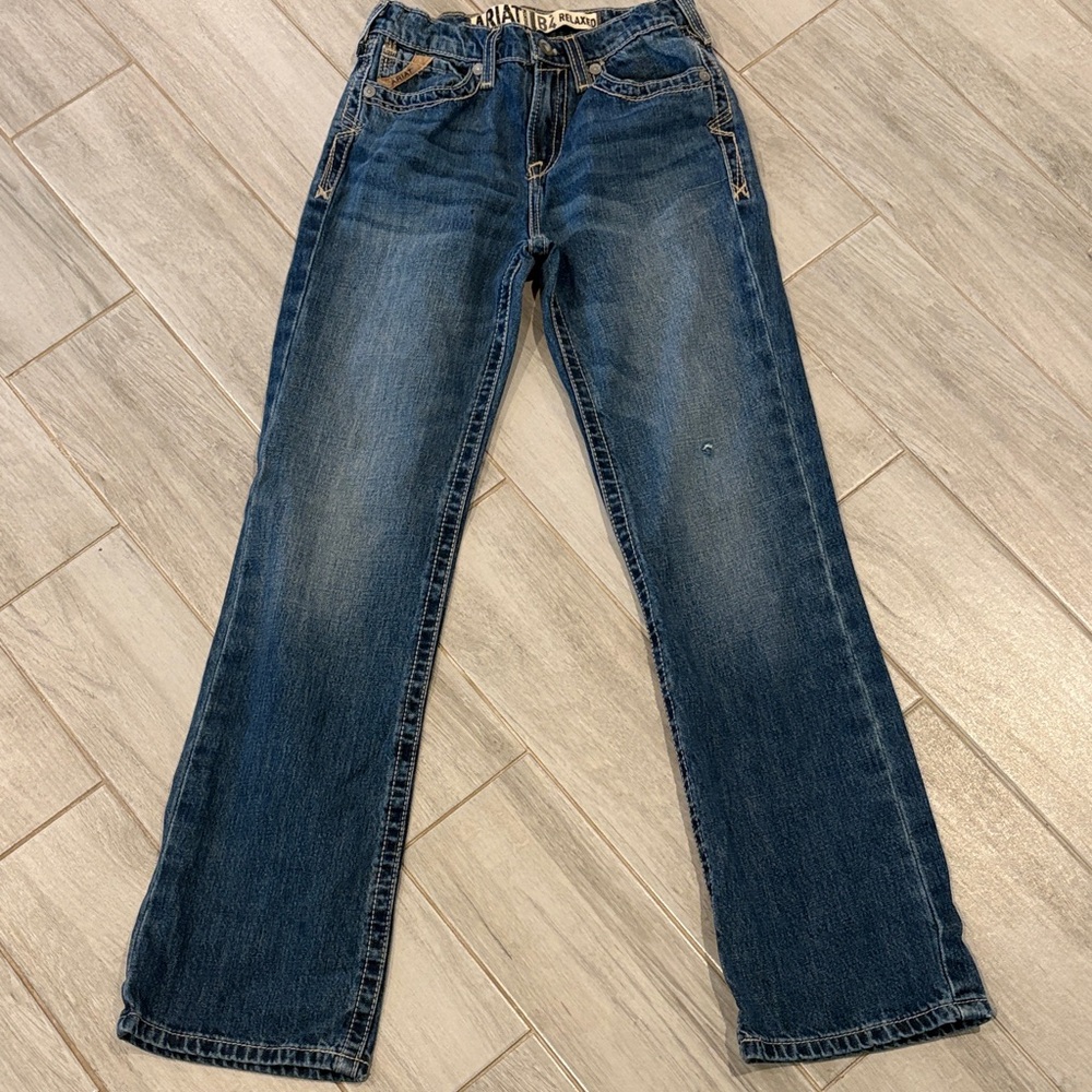 Ariat Kids Dark Blue Straight-Leg Jeans